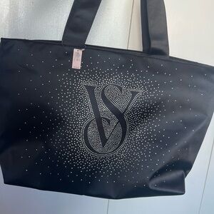 Victoria's Secret Black Tote Bag